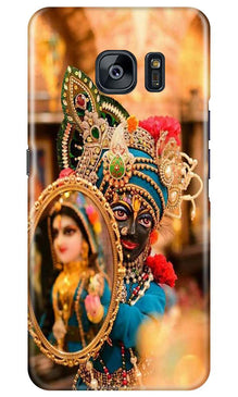 Lord Krishna5 Mobile Back Case for Samsung Galaxy S7 Edge (Design - 20)