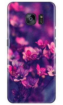 flowers Mobile Back Case for Samsung Galaxy S7 Edge (Design - 25)