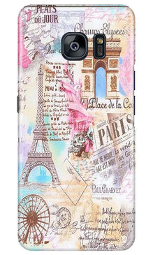 Paris Eiftel Tower Mobile Back Case for Samsung Galaxy S7 Edge (Design - 54)