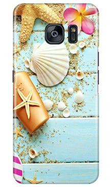 Sea Shells Mobile Back Case for Samsung Galaxy S7 Edge (Design - 63)