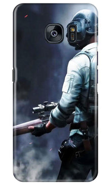 Pubg Mobile Back Case for Samsung Galaxy S7 Edge  (Design - 179)