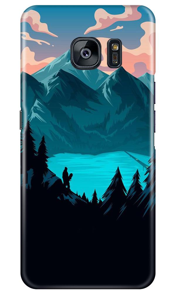 Mountains Case for Samsung Galaxy S7 Edge (Design - 186)