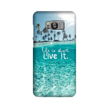 Life is short live it Case for Galaxy S8