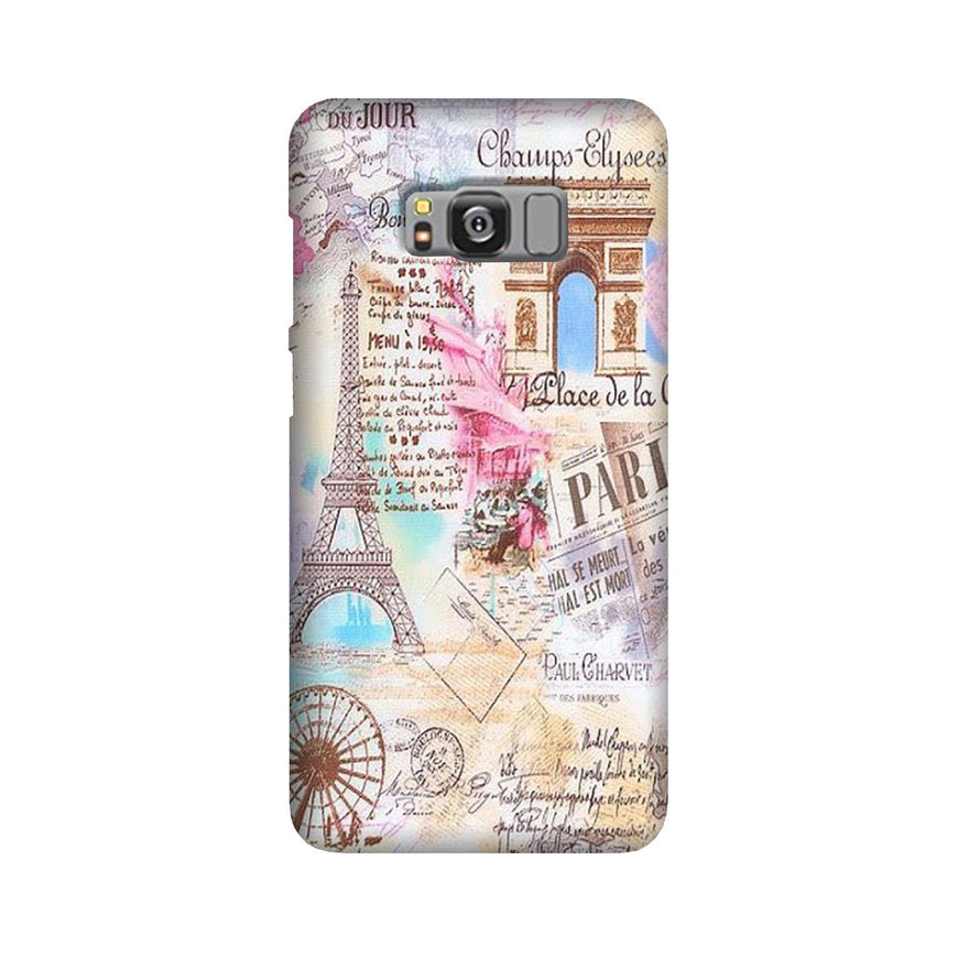 Paris Eiftel Tower Case for Galaxy S8