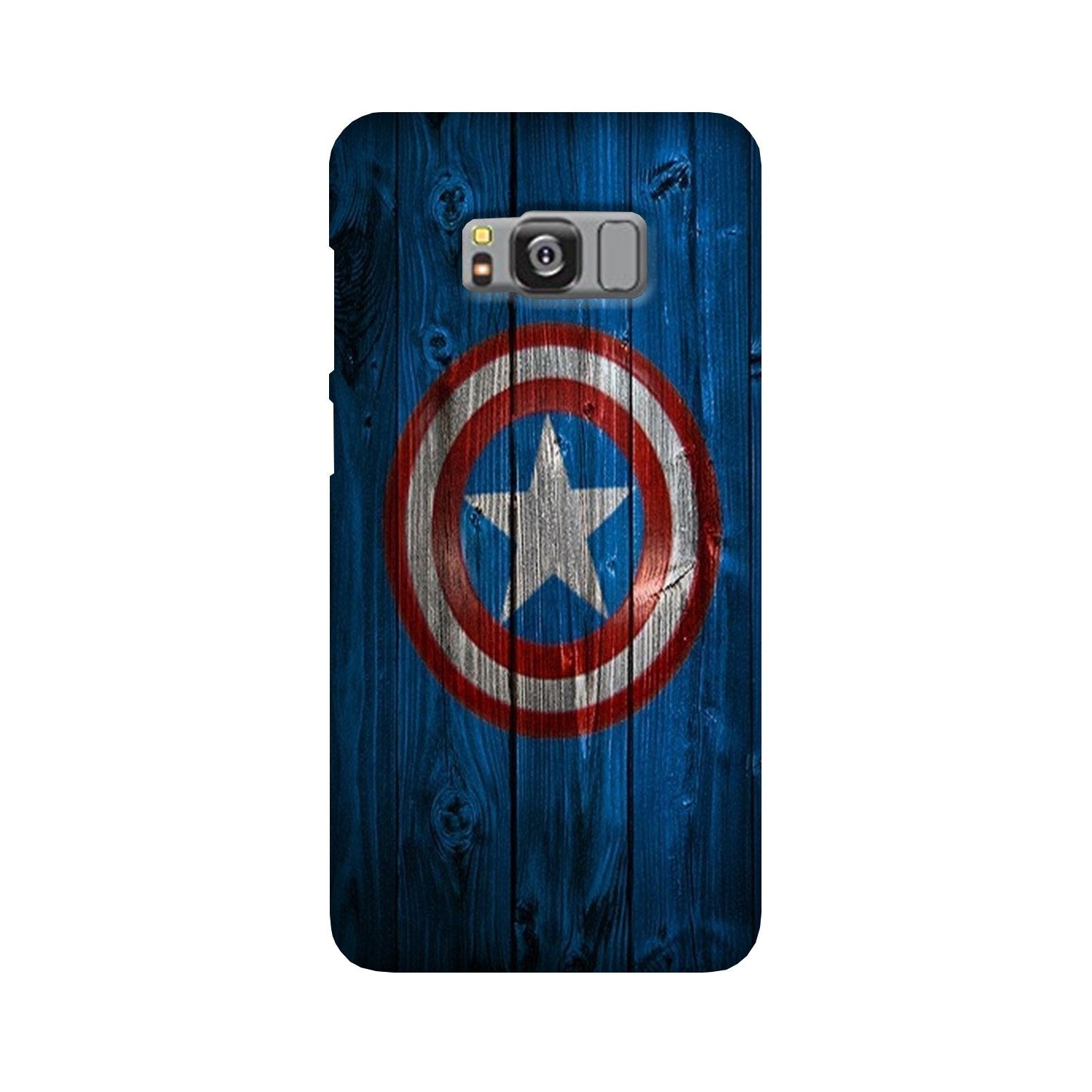 Captain America Superhero Case for Galaxy S8 Plus  (Design - 118)