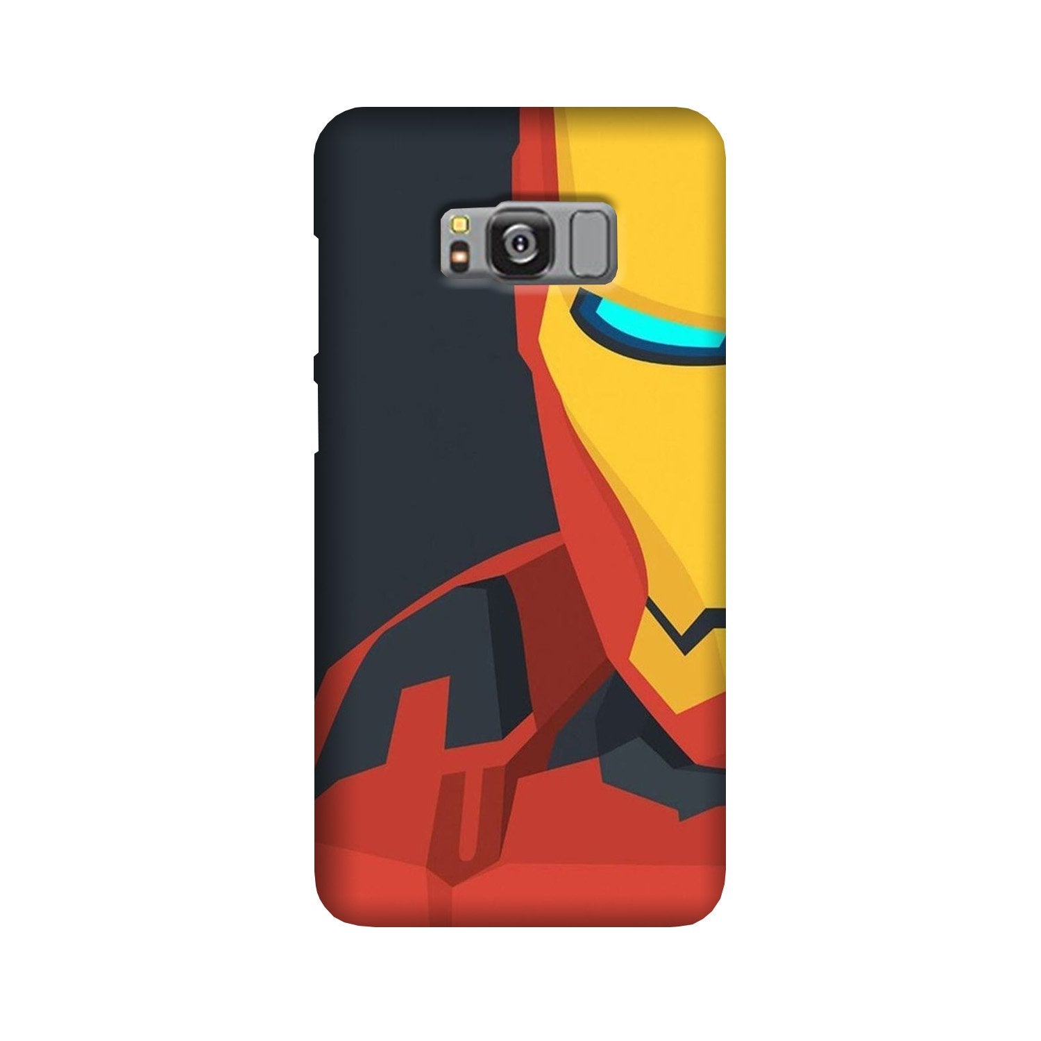 Iron Man Superhero Case for Galaxy S8 Plus  (Design - 120)