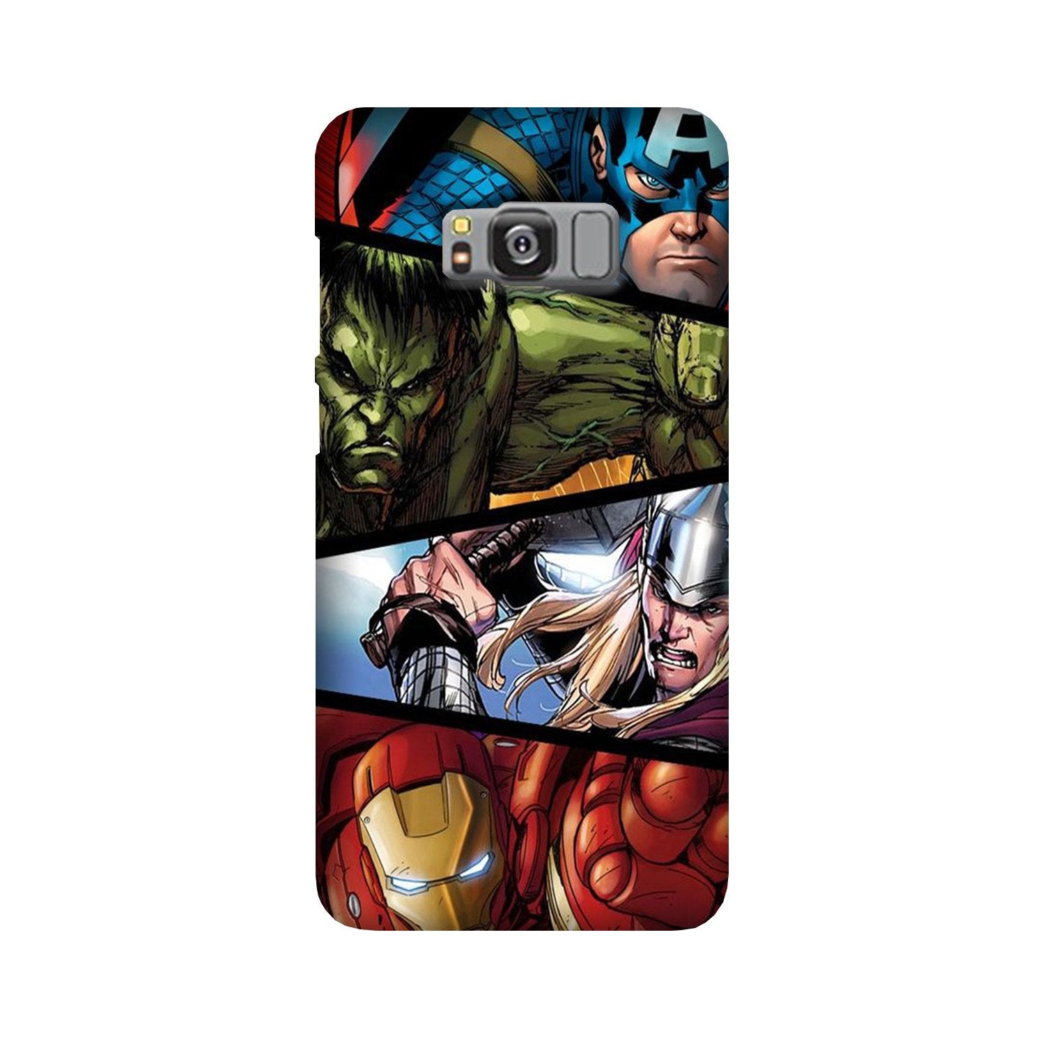 Avengers Superhero Case for Galaxy S8 Plus  (Design - 124)