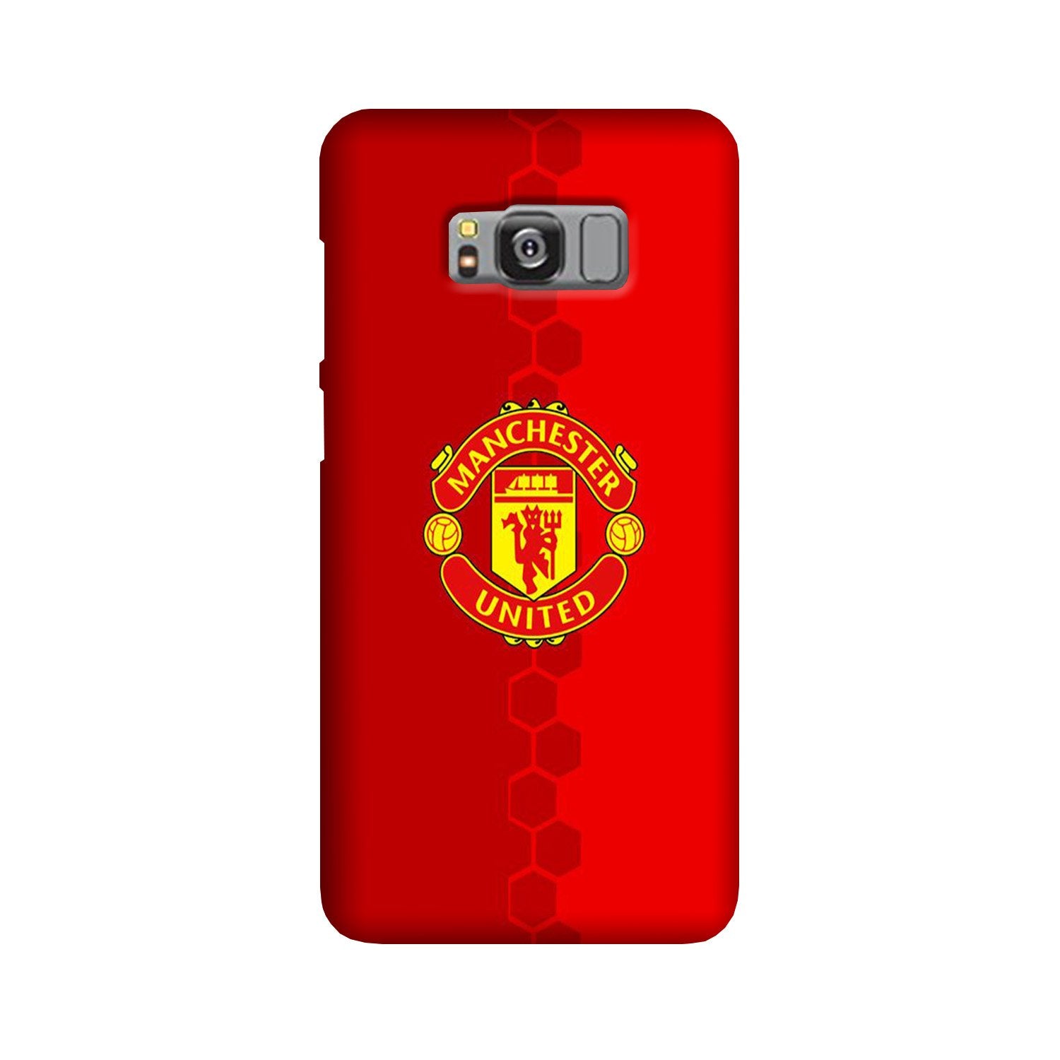 Manchester United Case for Galaxy S8 Plus  (Design - 157)