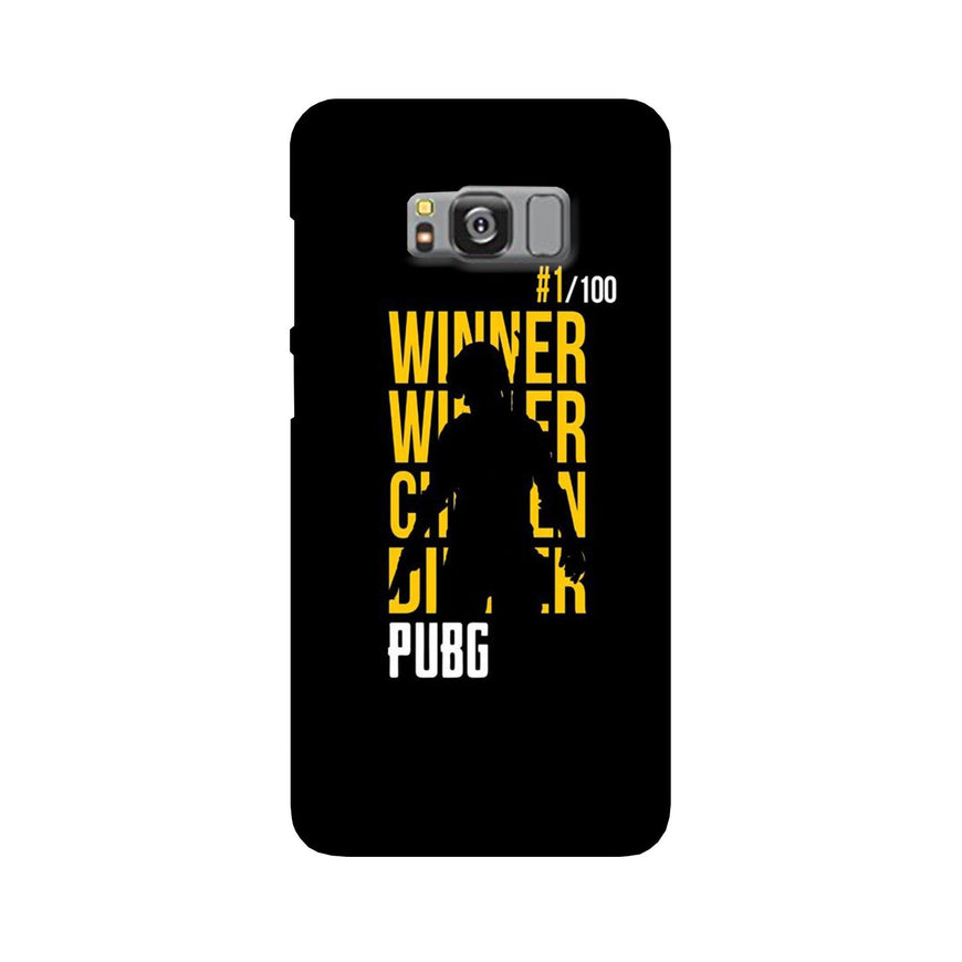 Pubg Winner Winner Case for Galaxy S8  (Design - 177)