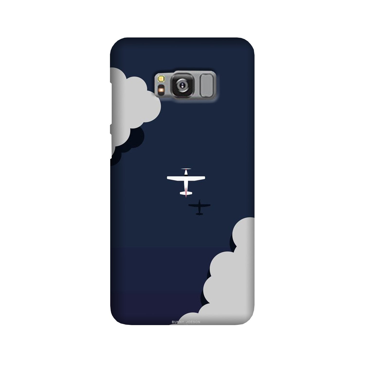 Clouds Plane Case for Galaxy S8 Plus (Design - 196)