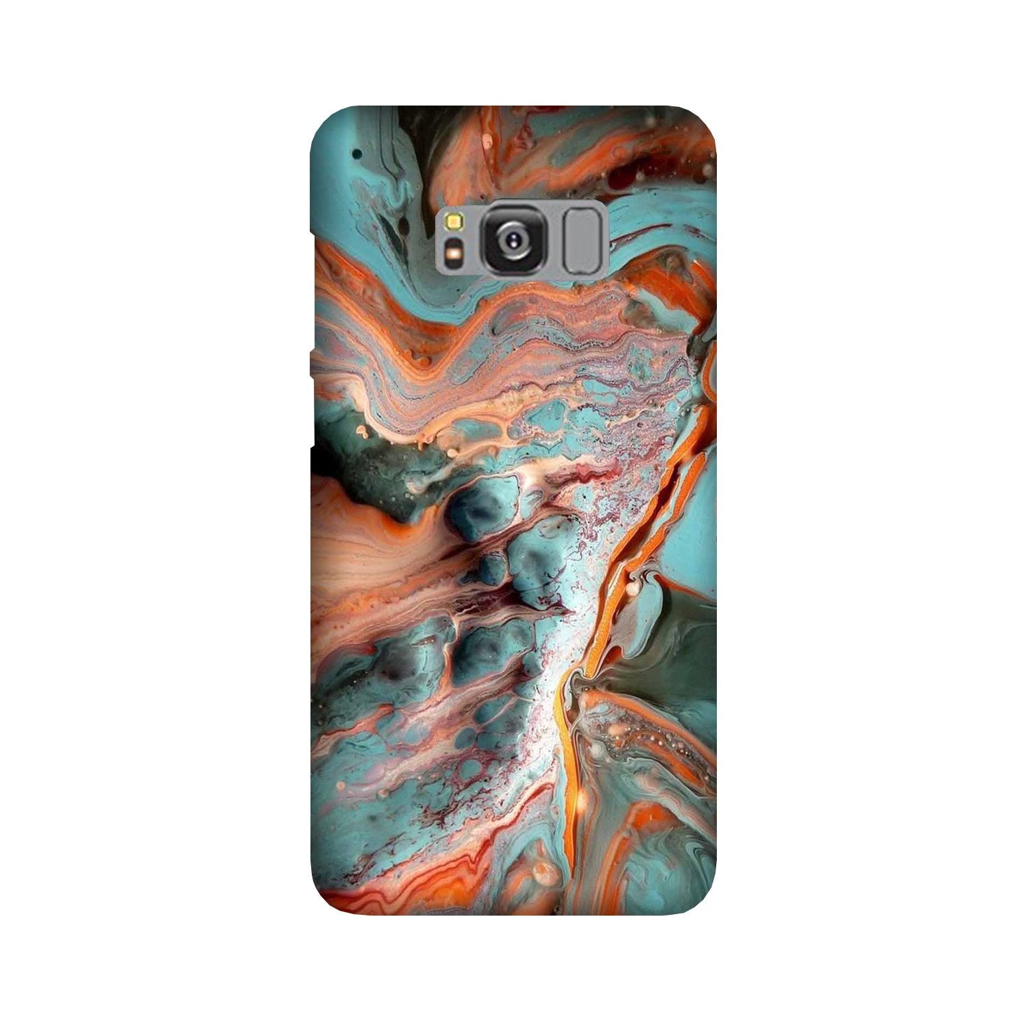 Marble Texture Mobile Back Case for Galaxy S8 Plus  (Design - 309)