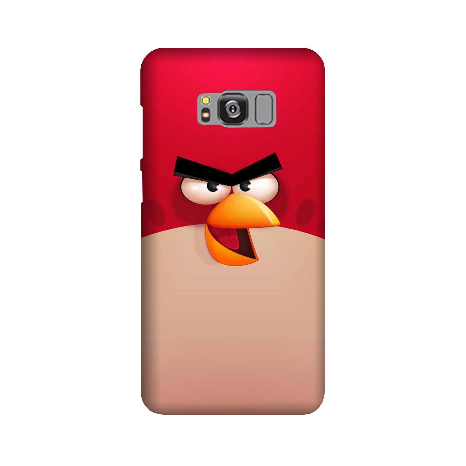 Angry Bird Red Mobile Back Case for Galaxy S8 Plus  (Design - 325)