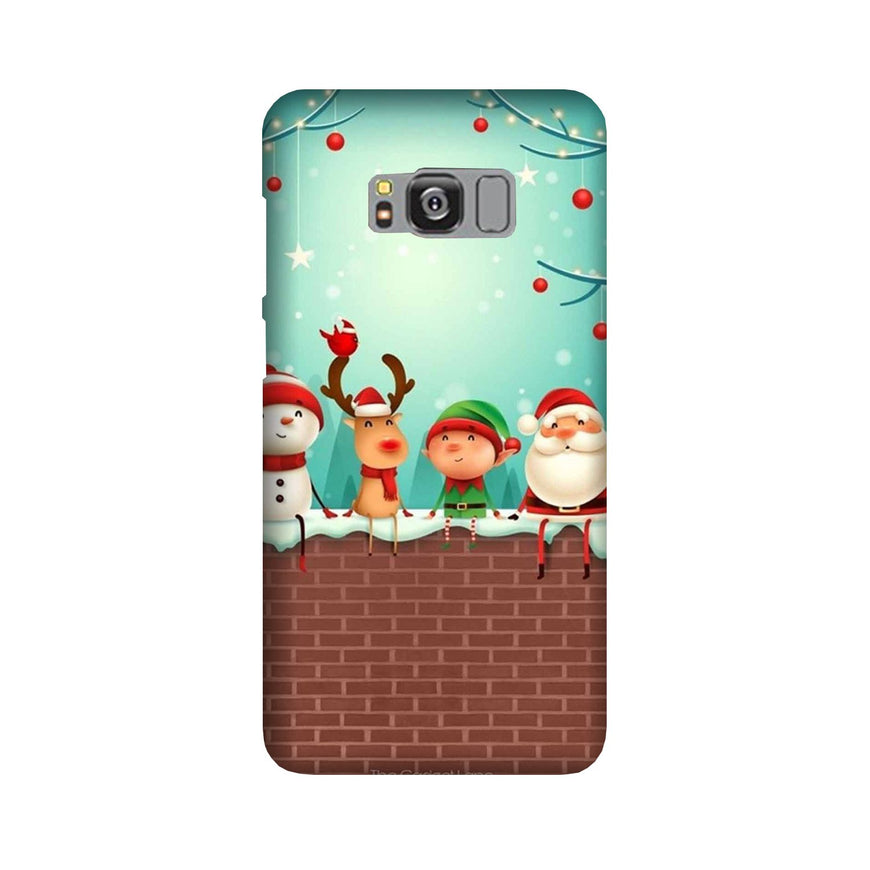 Santa Claus Mobile Back Case for Galaxy S8 Plus  (Design - 334)