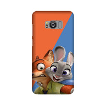 Cartoon Mobile Back Case for Galaxy S8 Plus  (Design - 346)