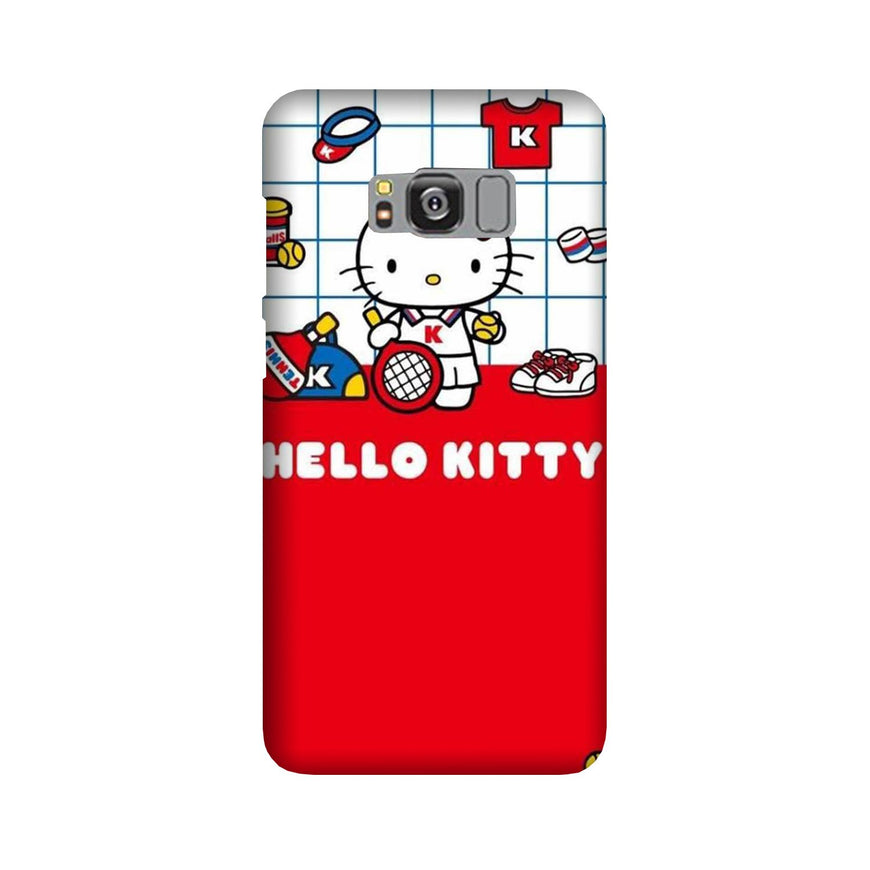 Hello Kitty Mobile Back Case for Galaxy S8 Plus  (Design - 363)