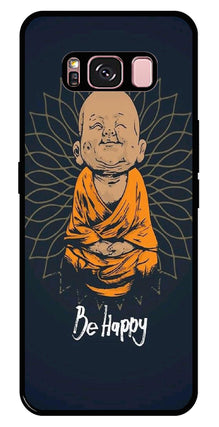 Be Happy Metal Mobile Case for Samsung Galaxy S8 Plus