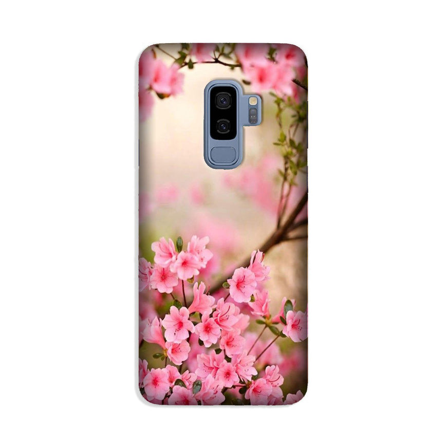 Pink flowers Case for Galaxy S9 Plus