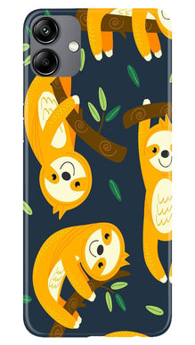 Racoon Pattern Mobile Back Case for Samsung Galaxy M04 (Design - 2)