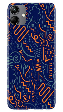 Line Art Baground Mobile Back Case for Samsung Galaxy M04 (Design - 26)