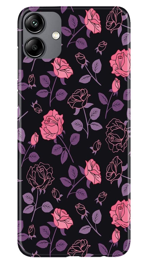 Rose Black Background Case for Samsung Galaxy M04