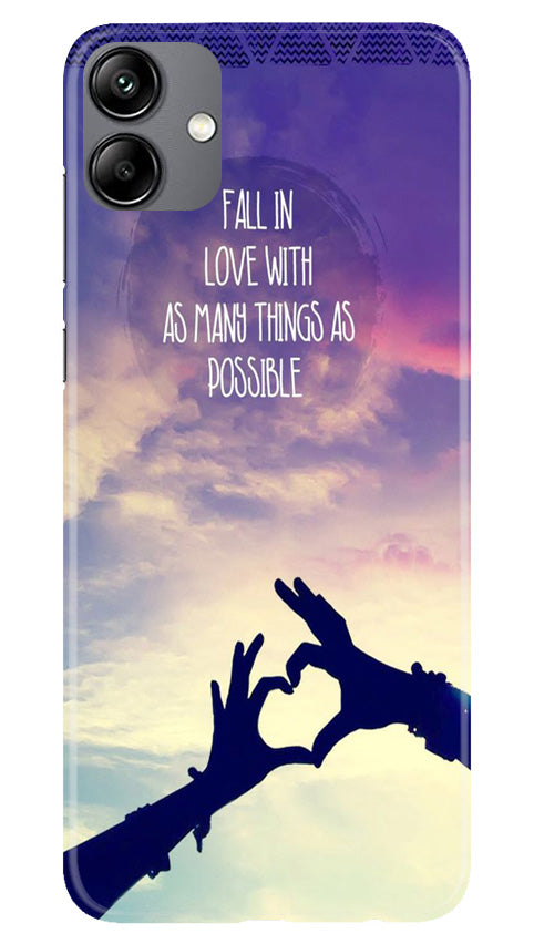 Fall in love Case for Samsung Galaxy A04