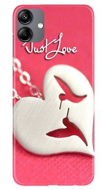 Just love Mobile Back Case for Samsung Galaxy M04 (Design - 88)