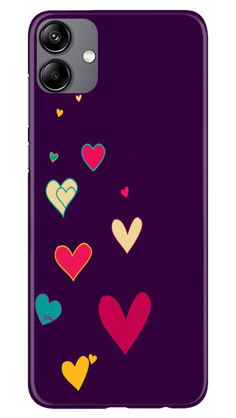 Purple Background Case for Samsung Galaxy A04  (Design - 107)