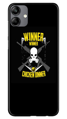 Winner Winner Chicken Dinner Mobile Back Case for Samsung Galaxy M04  (Design - 147)