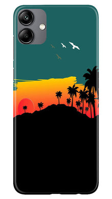 Sky Trees Mobile Back Case for Samsung Galaxy A04 (Design - 160)