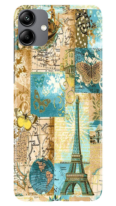 Travel Eiffel Tower Case for Samsung Galaxy A04e (Design No. 175)