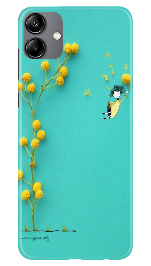 Flowers Girl Case for Samsung Galaxy A04e (Design No. 185)
