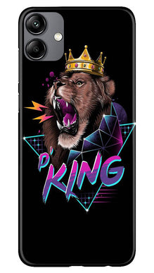 Lion King Mobile Back Case for Samsung Galaxy M04 (Design - 188)