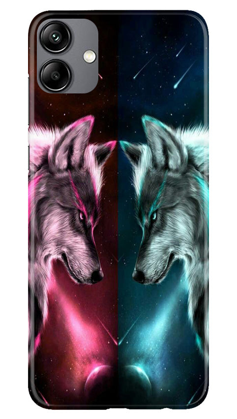 Wolf fight Case for Samsung Galaxy A04 (Design No. 190)