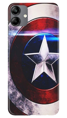 Captain America Shield Mobile Back Case for Samsung Galaxy A04 (Design - 219)