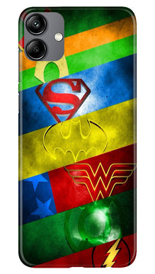 Superheros Logo Mobile Back Case for Samsung Galaxy A04e (Design - 220)