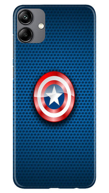 Captain America Shield Mobile Back Case for Samsung Galaxy A04e (Design - 222)