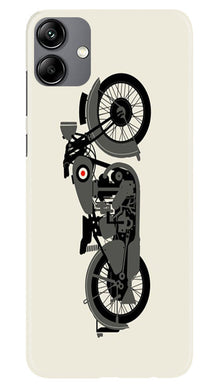 MotorCycle Mobile Back Case for Samsung Galaxy A04 (Design - 228)