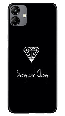 Sassy and Classy Mobile Back Case for Samsung Galaxy A04 (Design - 233)