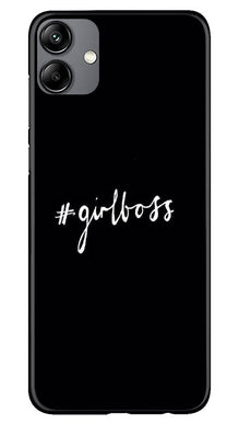 #GirlBoss Mobile Back Case for Samsung Galaxy A04 (Design - 235)