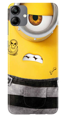 Minion Mobile Back Case for Samsung Galaxy M04 (Design - 286)