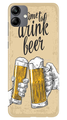 Drink Beer Mobile Back Case for Samsung Galaxy M04 (Design - 290)