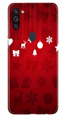 Christmas Mobile Back Case for Samsung Galaxy A11 (Design - 78)