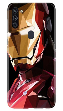 Iron Man Superhero Mobile Back Case for Samsung Galaxy A11  (Design - 122)