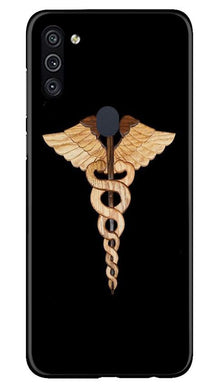 Doctor Logo Mobile Back Case for Samsung Galaxy A11  (Design - 134)