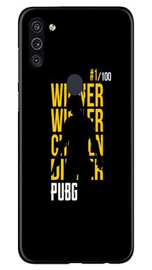 Pubg Winner Winner Mobile Back Case for Samsung Galaxy A11  (Design - 177)