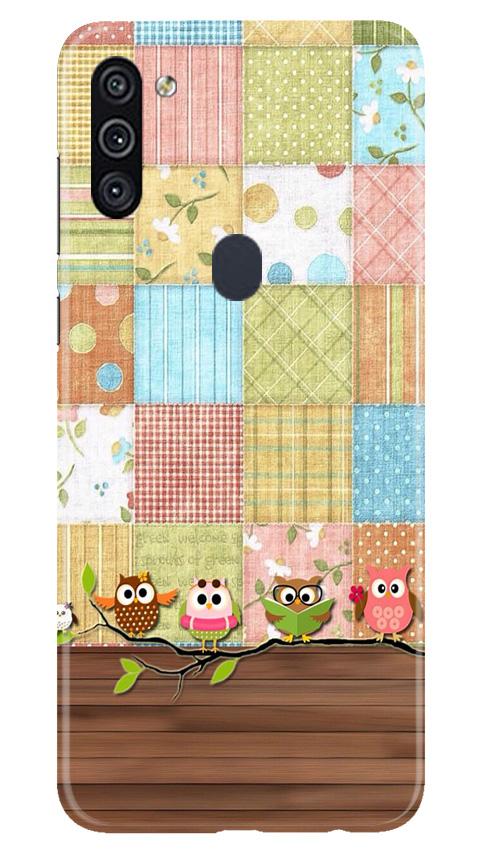 Owls Case for Samsung Galaxy A11 (Design - 202)