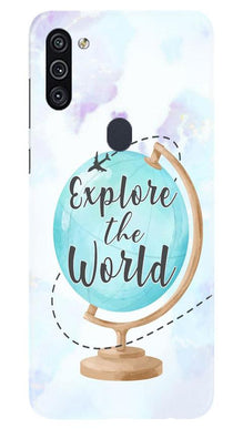 Explore the World Mobile Back Case for Samsung Galaxy A11 (Design - 207)