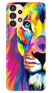 Colorful Lion Mobile Back Case for Samsung Galaxy A13  (Design - 110)