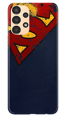 Superman Superhero Mobile Back Case for Samsung Galaxy A13  (Design - 125)