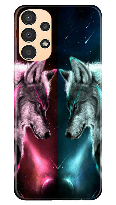 Wolf fight Case for Samsung Galaxy A13 (Design No. 190)